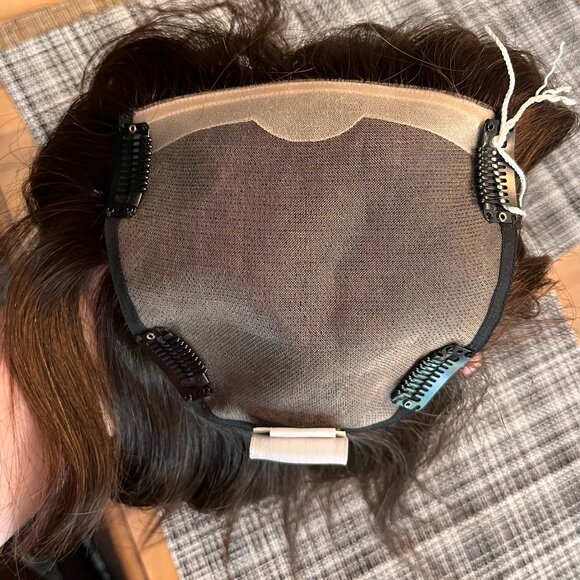 Rene of Paris Human Hair Topper 9" Orchid Collection Rene of Paris - Picture 3 of 4